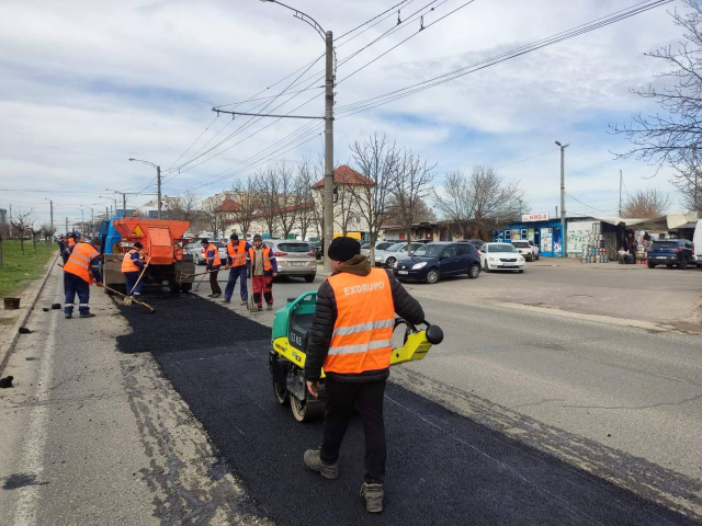 Lucrări de reparație și întreținere a infrastructurii rutiere, executate pe parcursul săptămânii: 25-31 martie 2024